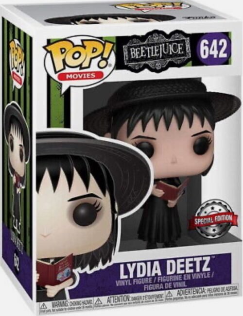 Funko Pop Lydia deetz  with book 642