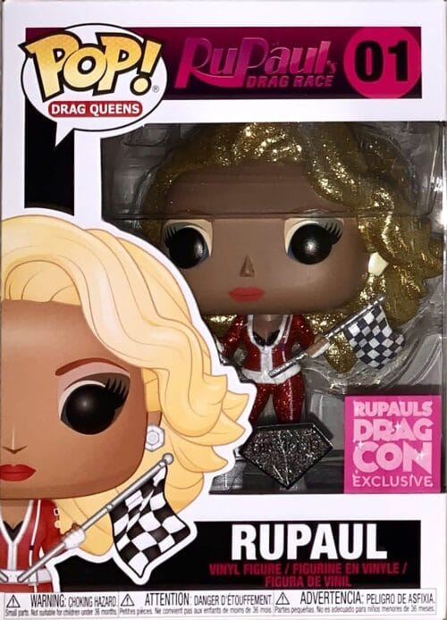 Funko Pop Drag Queens Rupaul (Glitter) 01