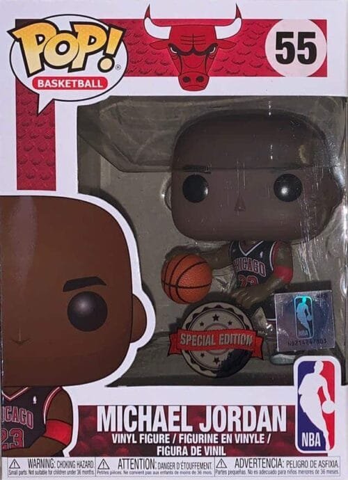 Funko Pop Michael Jordan Black 55