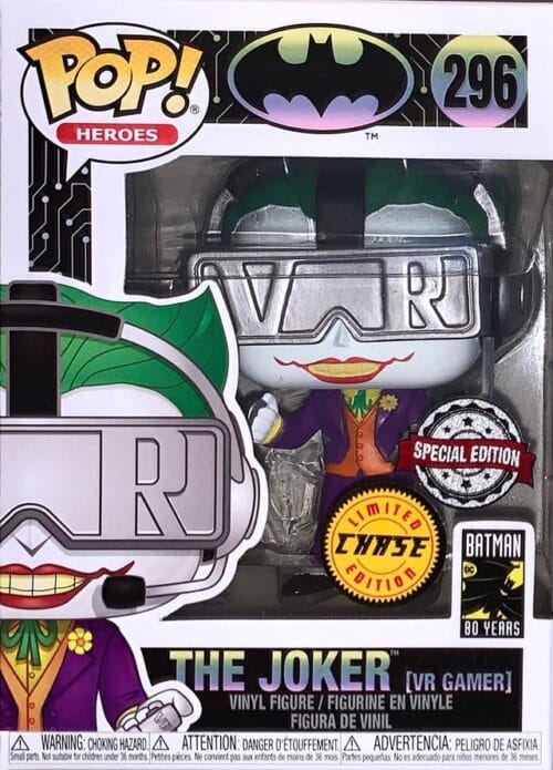 Funko Pop Heroes The Joker (Gamer) Chase 296