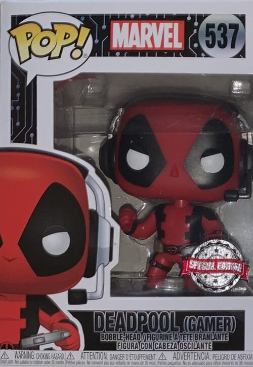 Funko Pop Marvel Deadpool Gamer 537