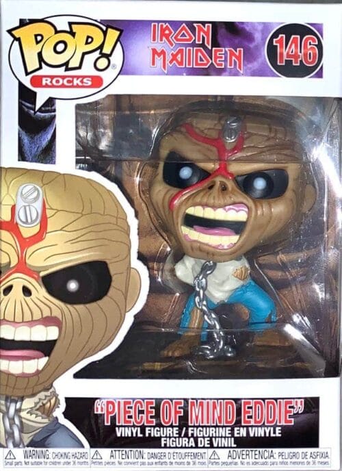 Funko Pop Iron Maiden Piece of Mind Eddie 146