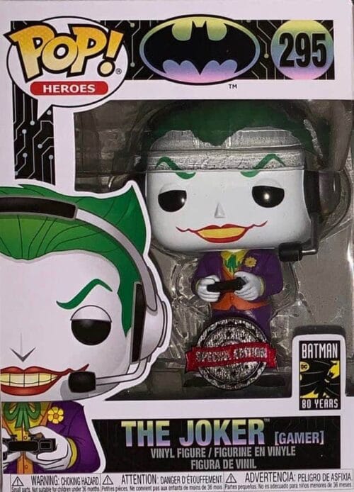 Funko Pop Heroes The Joker (gamer€) 295