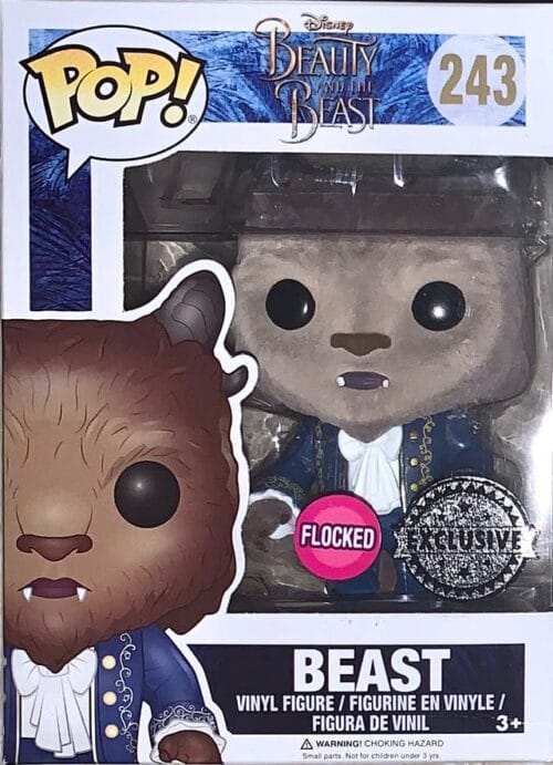 Funko Pop Disney Beast flocked 243