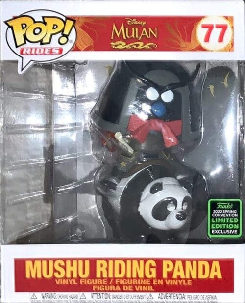 Funko Pop Disney Mushu Riding Panda ECCC20