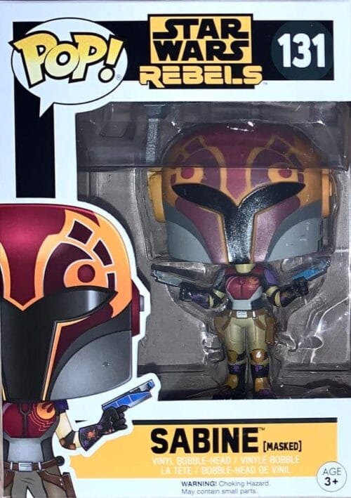 Funko Pop Star Wars Rebels Sabine (masked)131