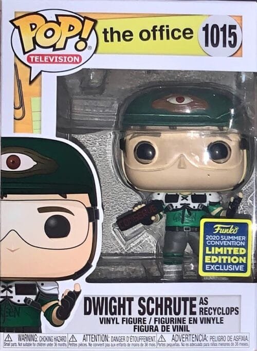 Funko Pop Dwight Schrute as recyclops 1015