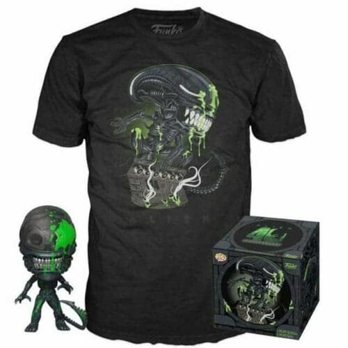 Funko Pop Tee! Alíen 40th Xenomorph bloody M