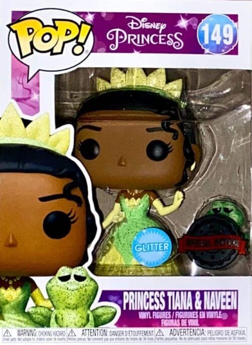 Funko Pop Disney Princess Tiana & Naveen glitter 149