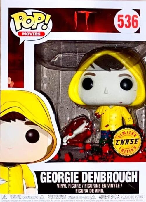 Funko Pop It Georgie Denbrough (No Arm) Chase 536