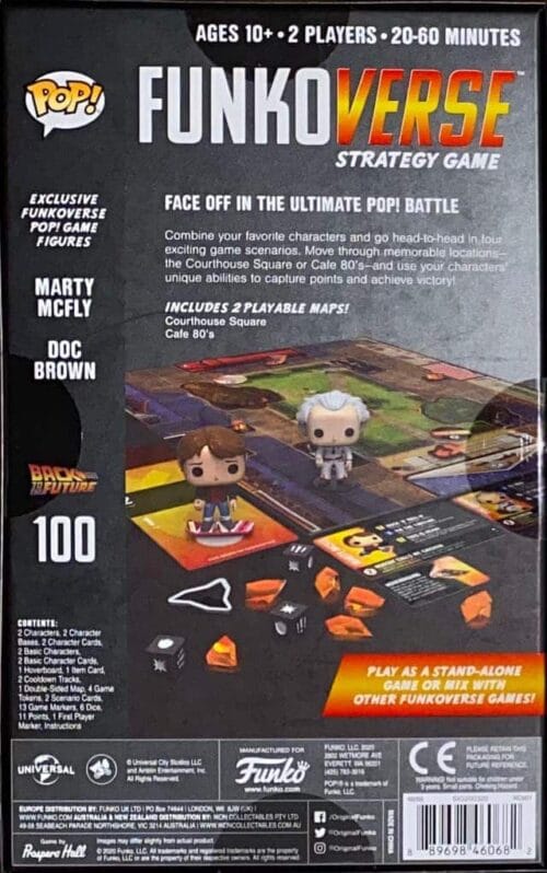 Funkoverse Strategy Game Back to the Future - Imagen 3