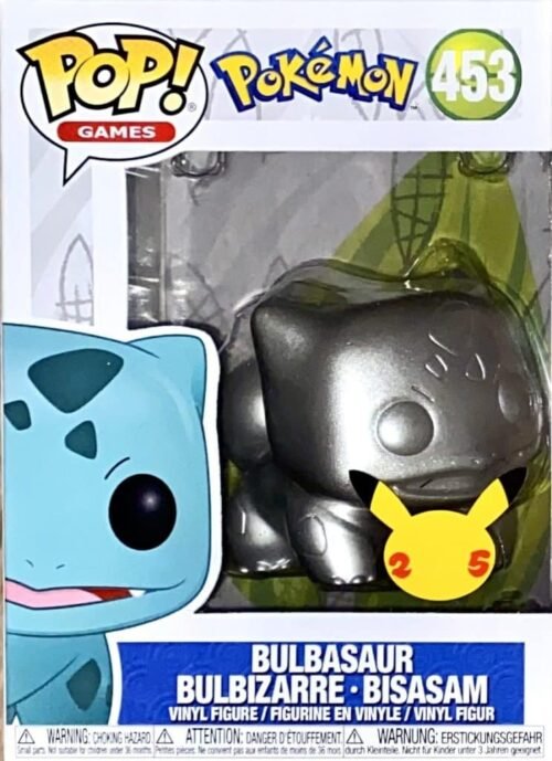 Funko Pop Bulbasaur Metallic 453