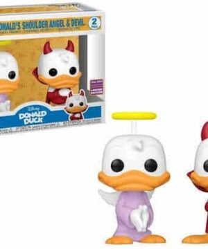 Funko Pop-DONALD'S SHOULDER ANGEL & DEVIL