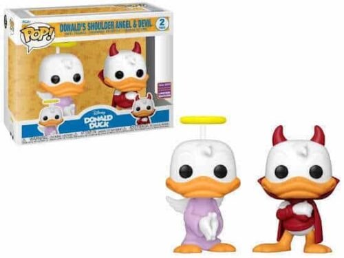 Funko Pop-DONALD'S SHOULDER ANGEL & DEVIL