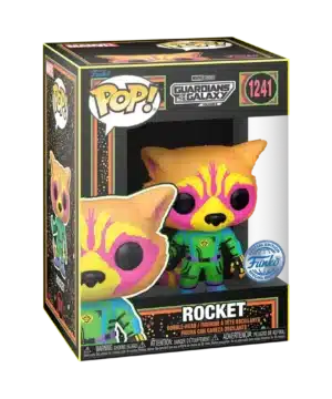 funko-pop-marvel-guardianes de la galaxia-rocket-blacklight-1241