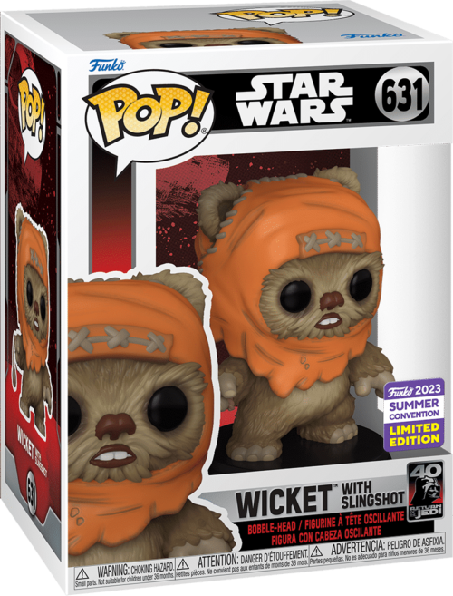 Funko-Pop-Star-wars-40th-anniversary-return-jedi-Wicket-With-Slingshot-sdcc2023-631