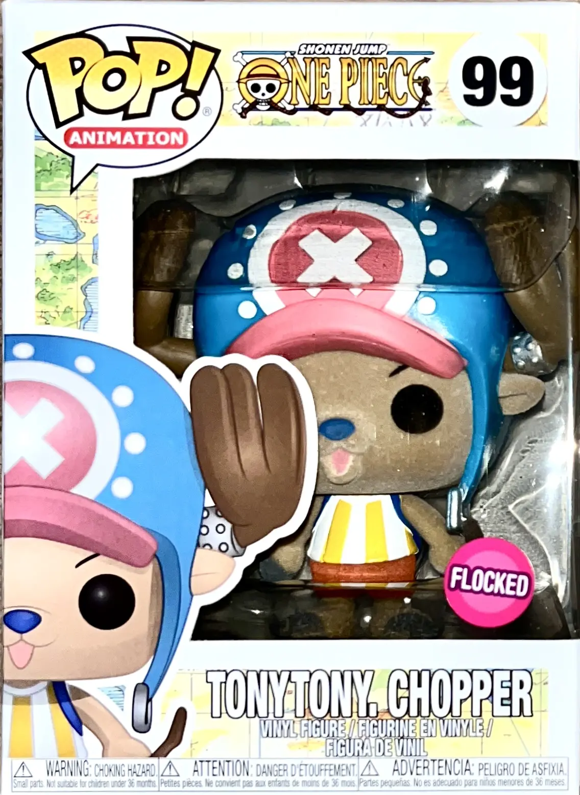 Flocked Tony Tony Chopper Funko sale Pop