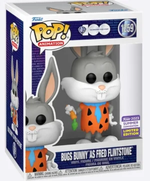 Funko POP Animation Bugs Bunny as Fred Flintstone Bugs Bunny as Fred Flintstone (2 Subvariants)