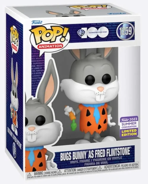 Funko POP Animation Bugs Bunny as Fred Flintstone Bugs Bunny as Fred Flintstone (2 Subvariants)