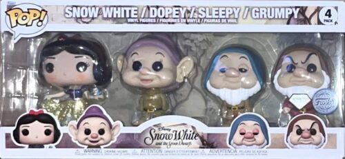 funko-pop-4-pack-snow-white-dopey-sleepy-grumpy-diamond-collection